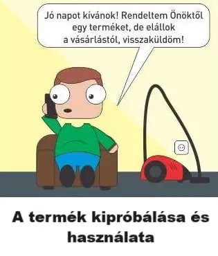 A termék kipróbálása és használata